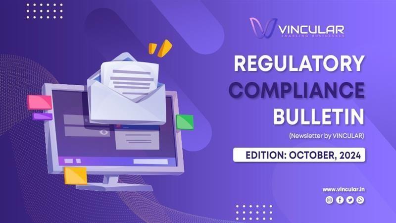 REGULATORY COMPLIANCE BULLETIN (Newsletter – October 2024)