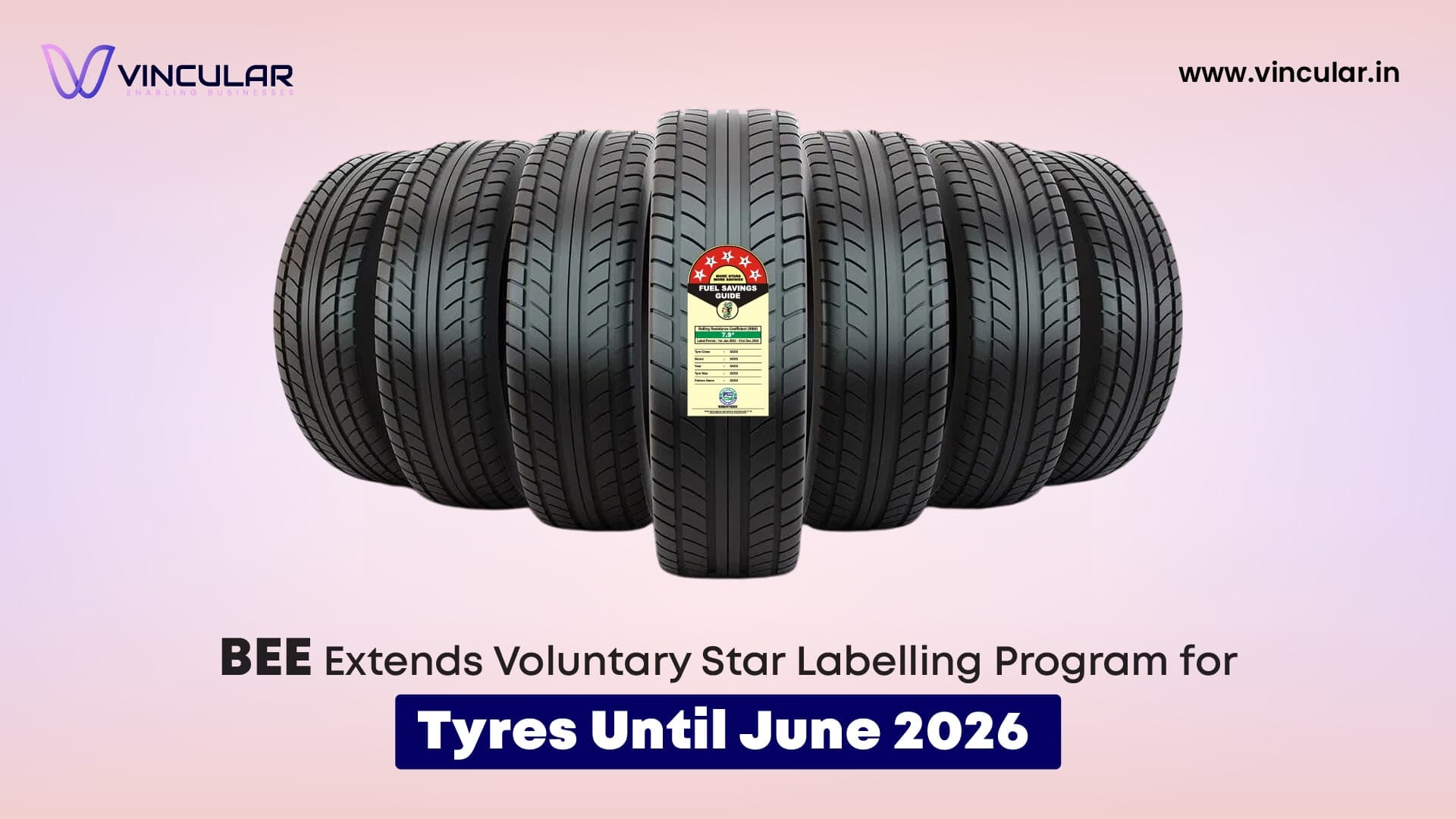 BEE extended the Voluntary Star Labelling Program for Tyres