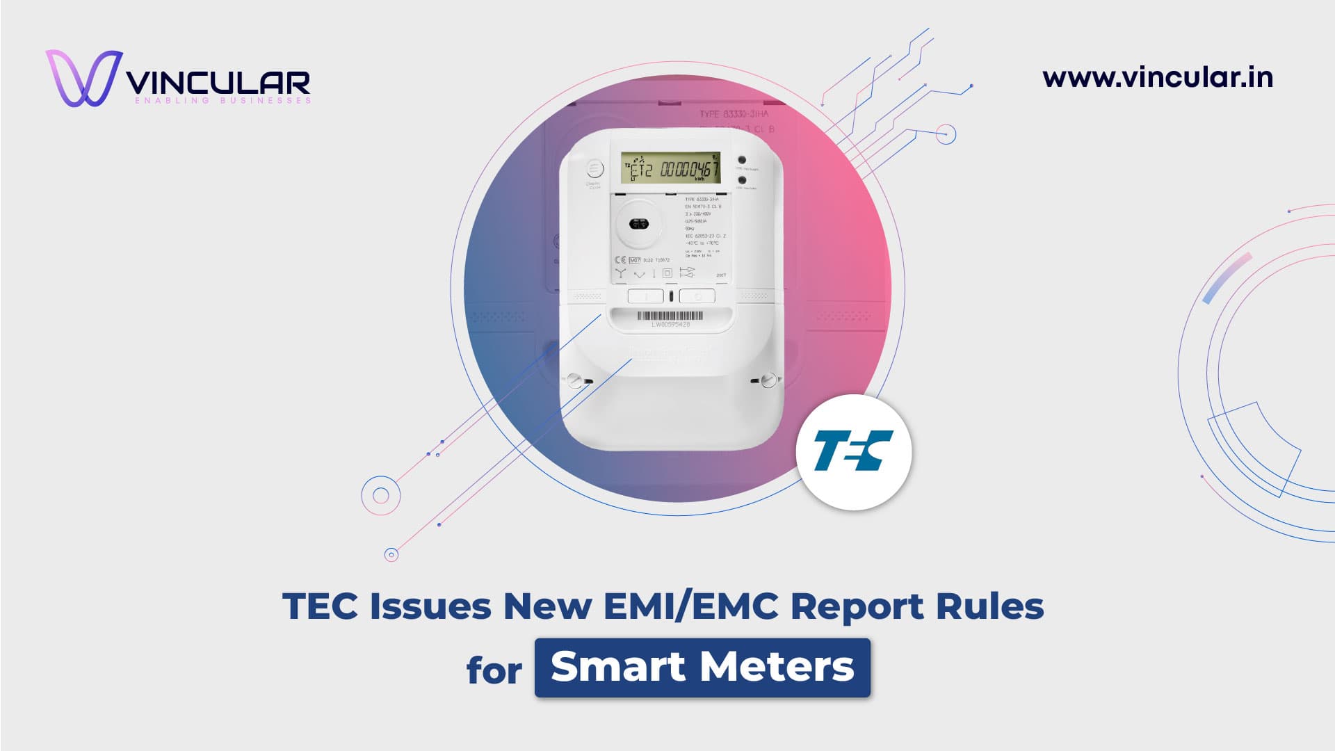 TEC Issues New EMI/EMC Report Rules for Smart Meters