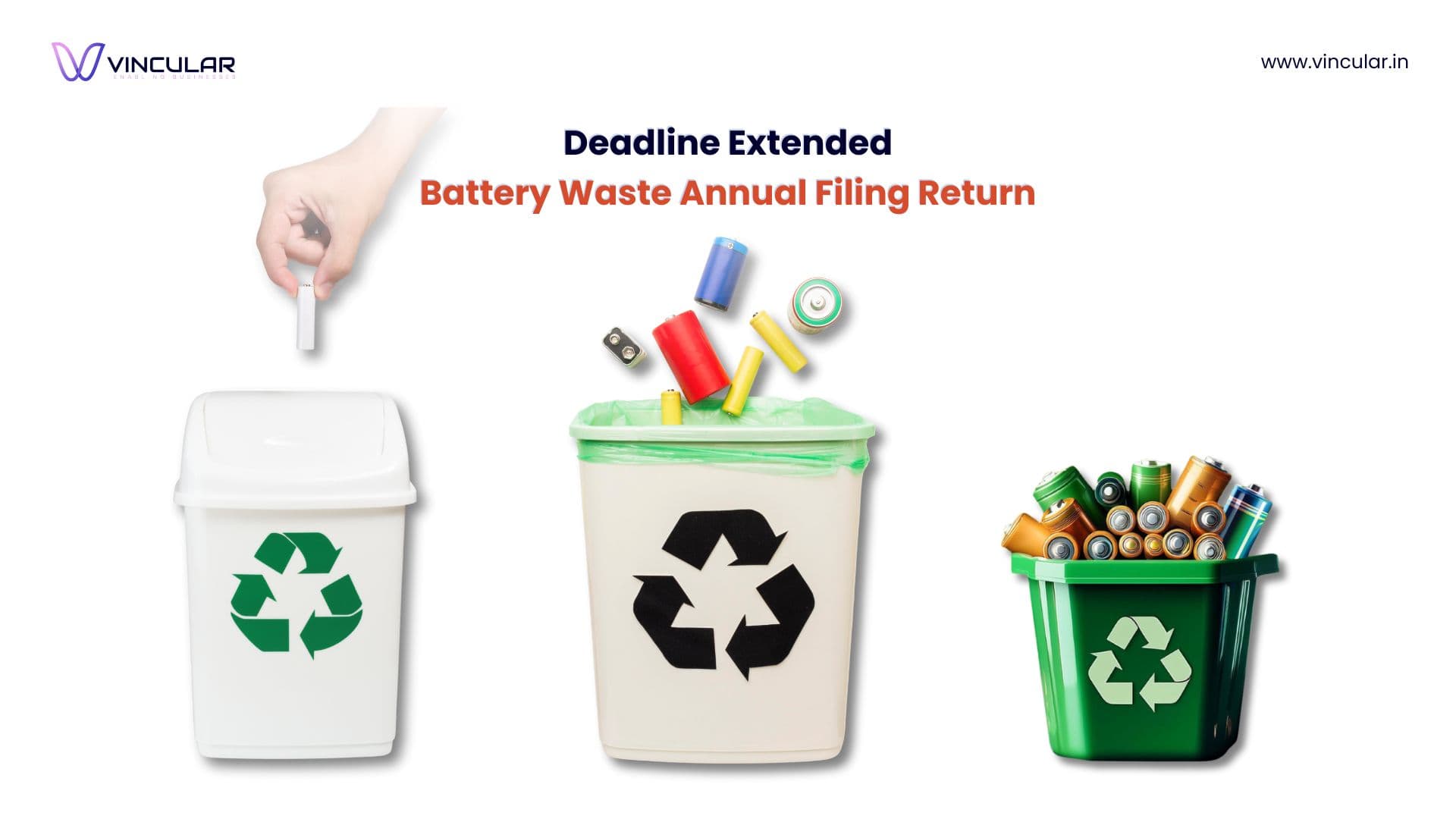 Battery Waste Annual Filing Return Deadline Extended