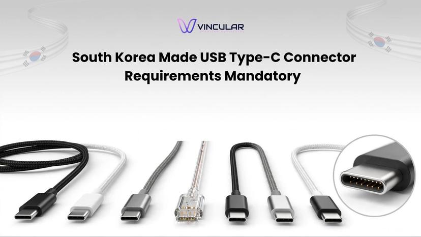 South Korea Made USB Type-C Connector Requirements Mandatory