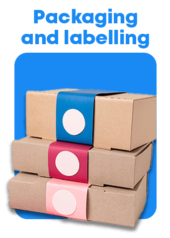 Mandatory declaration for packaging and labelling