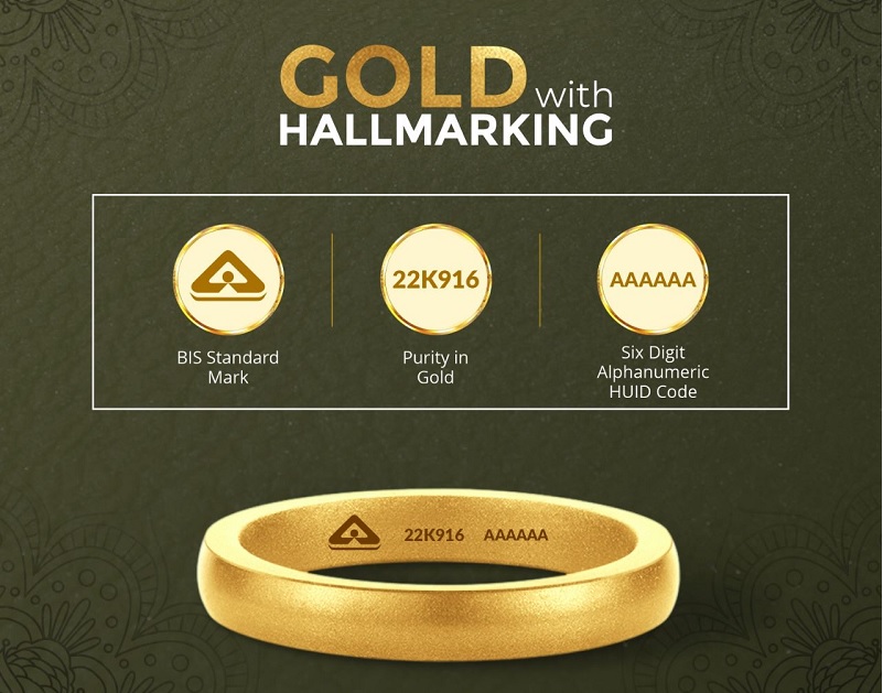 Gold with New Hallmarking Scheme