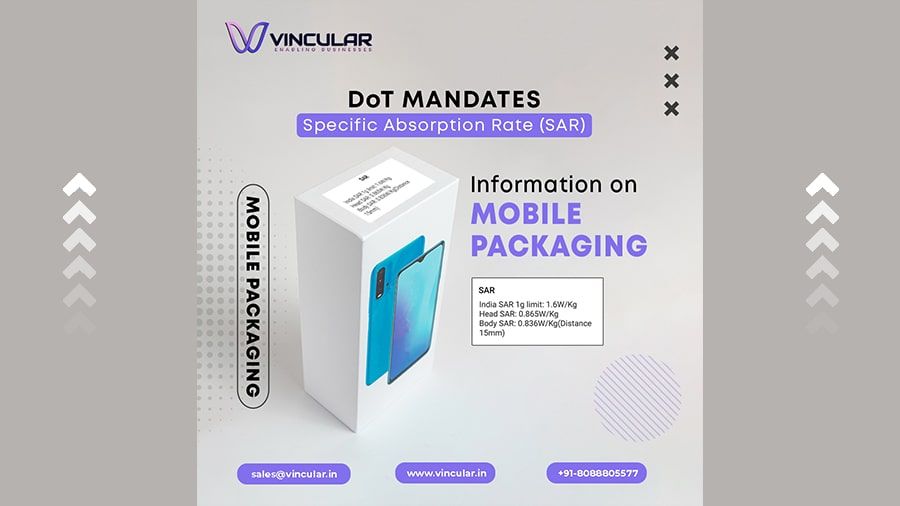 DoT Mandates SAR Information on Mobile Packaging