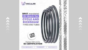 ISI Mark Mandatory for Cycle and Rickshaw Tyres and Tubes - QCO