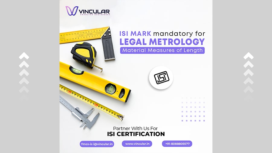 ISI mark for legal metrology - QCO