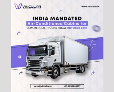India Mandated Air-Conditioned Cabins for Commercial Trucks