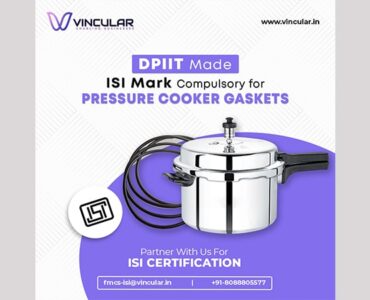 DPIIT made ISI Mark Compulsory for Pressure Cooker Gaskets