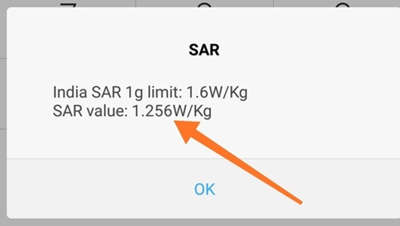 SAR Limit in India