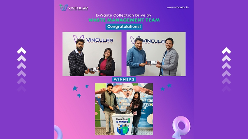 E-Waste Collection Drive Winners