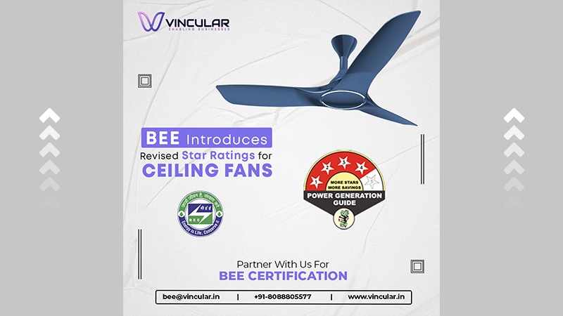BEE Introduces Revised Star Ratings for Ceiling Fans  