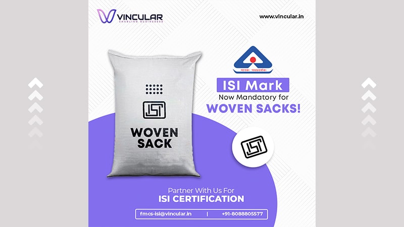 ISI mark for Woven sack