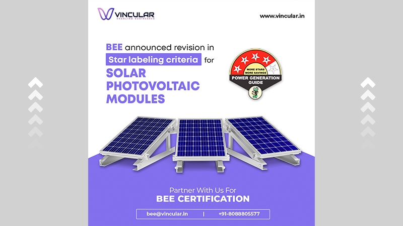Star labeling criteria for Solar Photovoltaic Modules