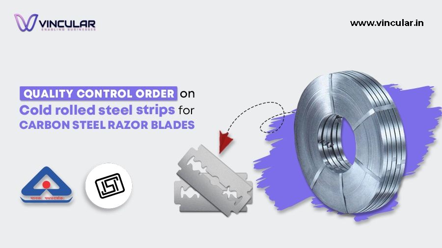 Quality Control Order on Cold rolled steel strips for carbon steel razor blades