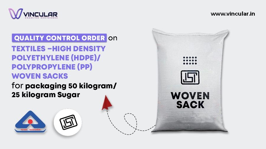 Quality Control Order for HDPE/PP Woven Sacks for Packaging 50kg and 25kg Sugar