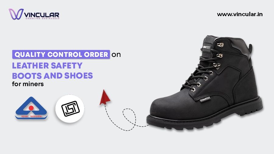 Quality Control Order for Leather safety boots and shoes for miners