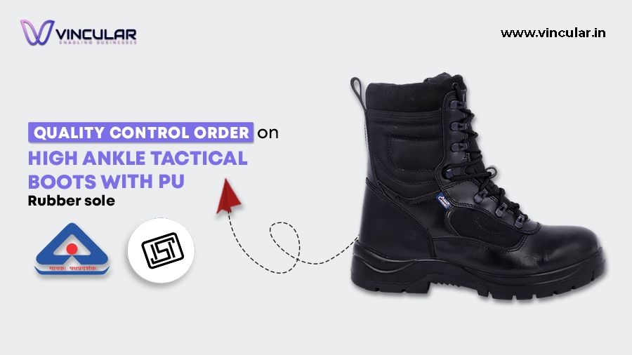 Quality Control Order for High Ankle Tactical Boots