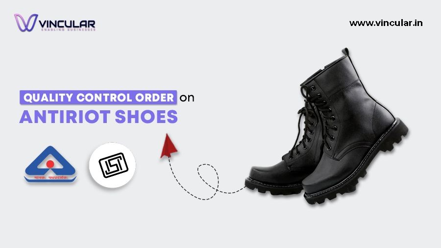 Quality Control Order for Antiriot shoes