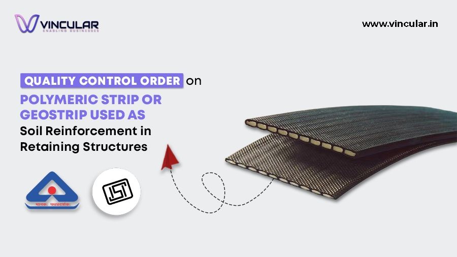 QCO for Polymeric Strips in Soil Reinforcement for Retaining Structures