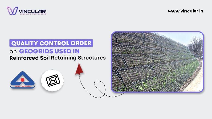 QCO on Geogrids used in reinforced soil retaining structures