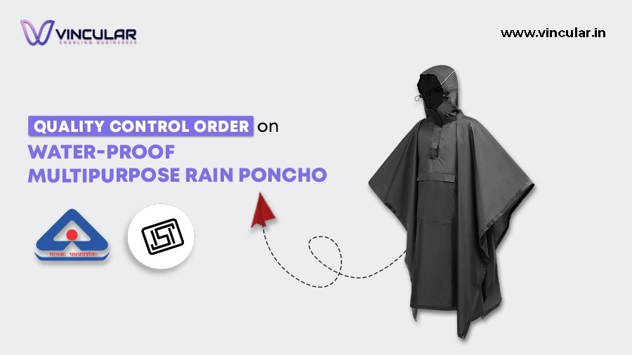 QCO for Water-proof multipurpose rain poncho