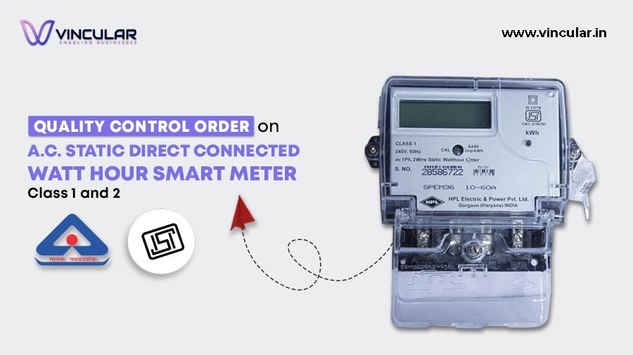 QCO for A.C. Static Direct Connected Watt Hour Smart Meter Class 1 and 2