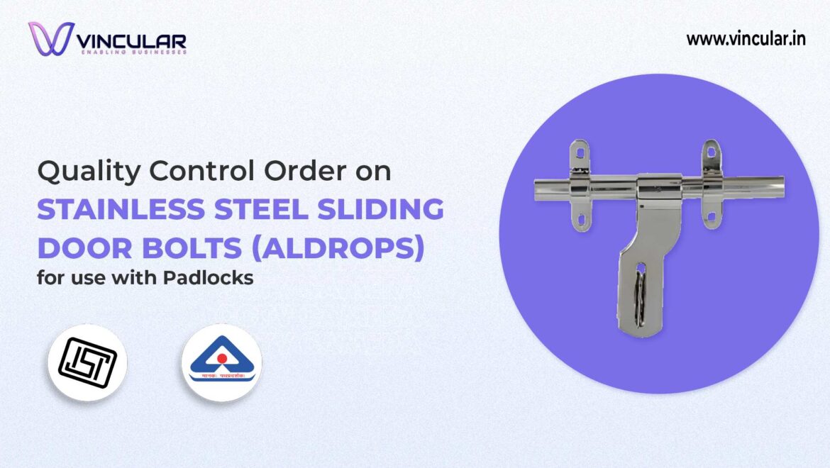 BIS-ISI for Stainless Steel Sliding Door Bolts for Padlocks