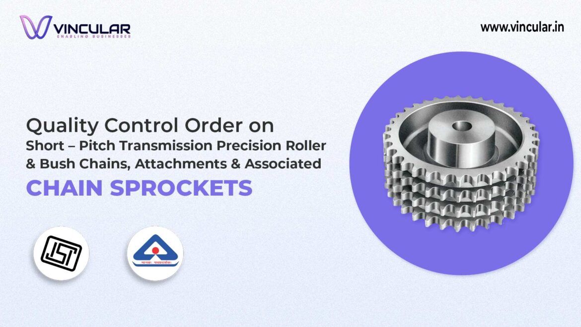 BIS-ISI Certificate for Short-Pitch Precision Roller Chains & Sprockets