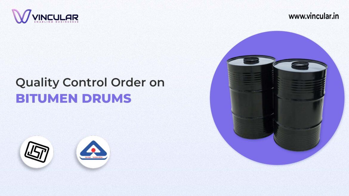 BIS-ISI Certificate for Bitumen Drums