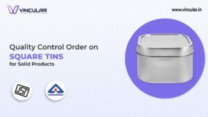 BIS-ISI Certificate for Square Tins for Solid Products