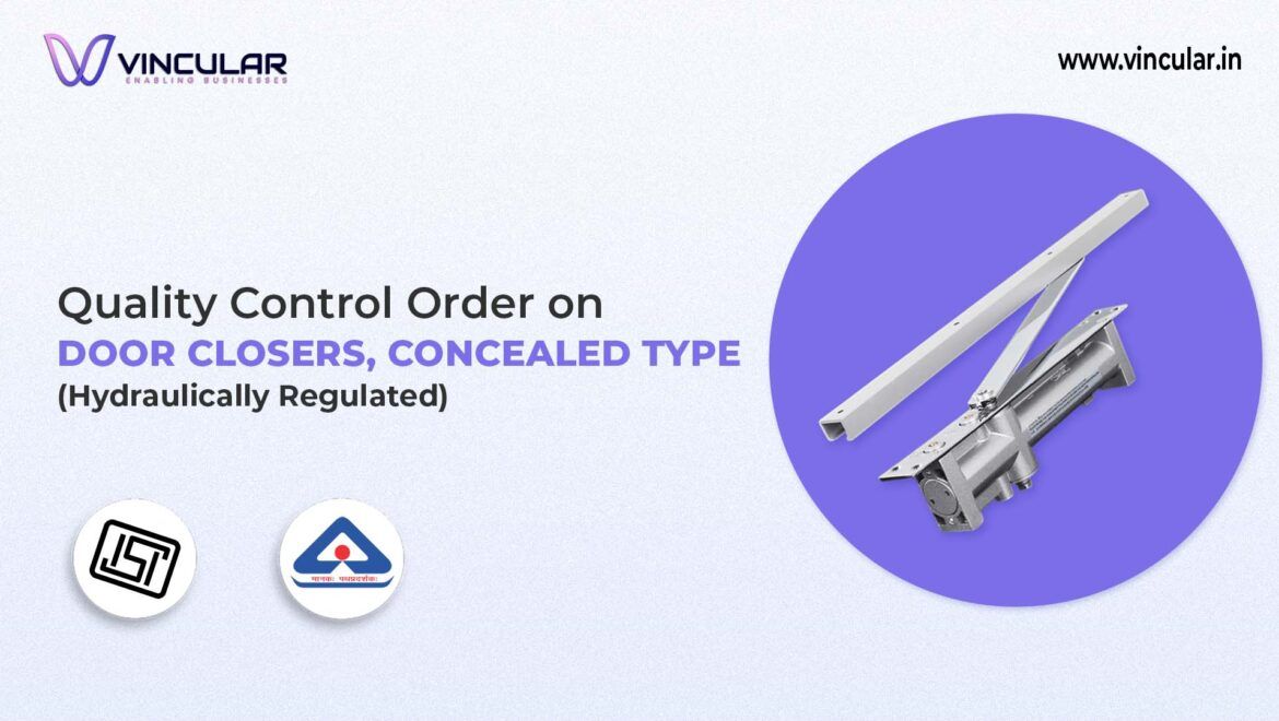 BIS-ISI for Door closers, concealed type (hydraulically regulated)