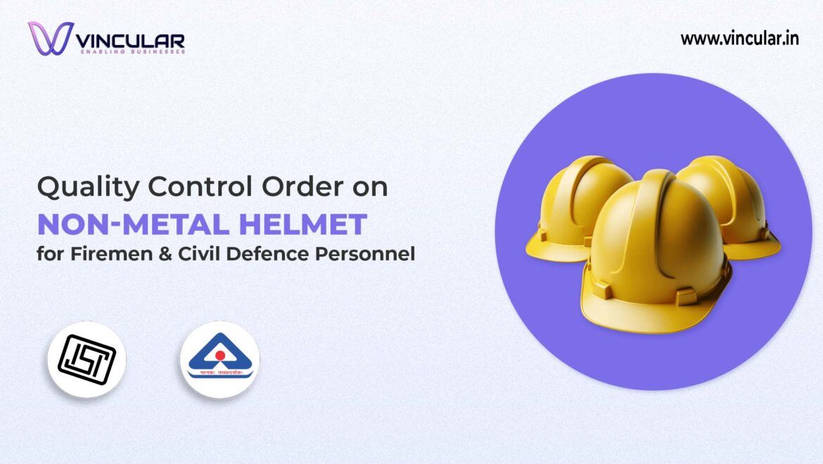 BIS-ISI for non-metal helmet for firemen and civil defense