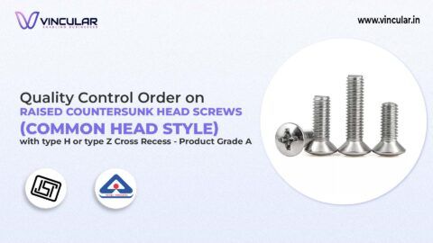 BIS-ISI Certification: Raised Countersunk Head Screws – Grade A