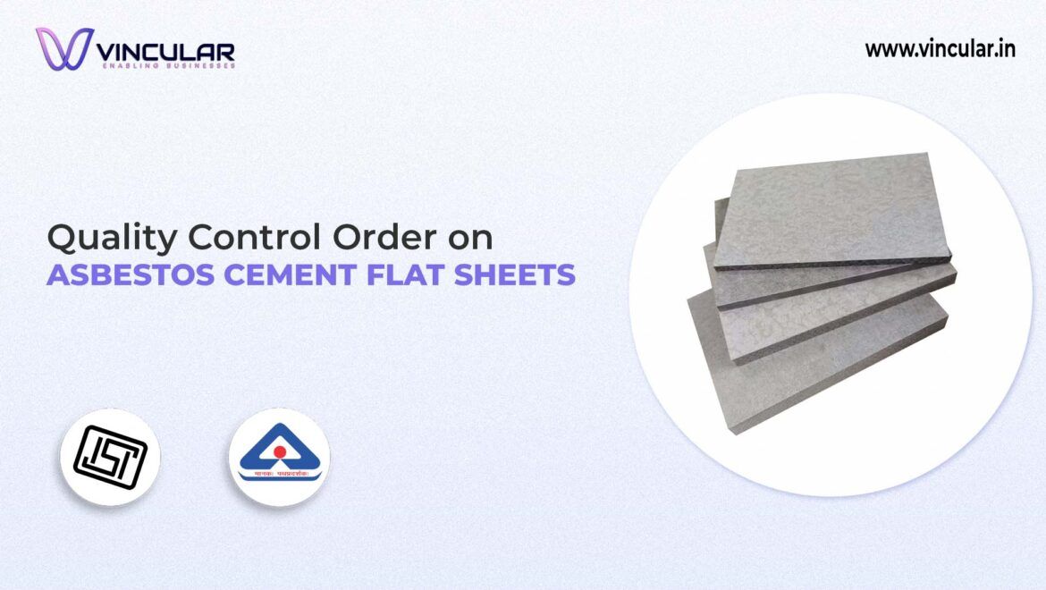 BIS-ISI Certificate for Asbestos Cement Flat Sheets