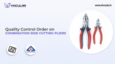 BIS-ISI Certificate for Combination Side Cutting Pliers