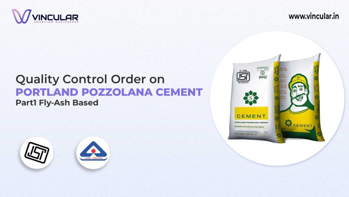 BIS-ISI Certificate for Portland Pozzolana Cement-Part1 Fly-ash based