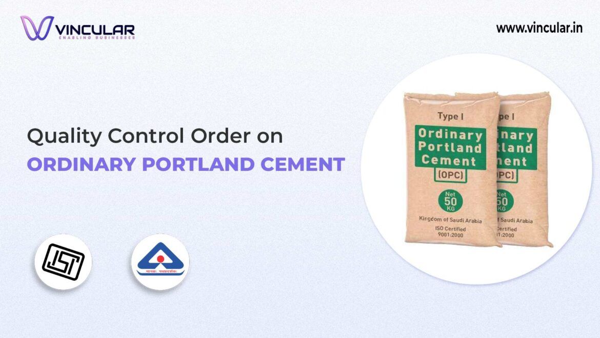 BIS-ISI Certificate for Ordinary Portland Cement