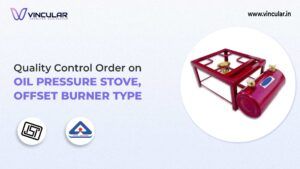 BIS-ISI Certificate: Oil Pressure Stove Offset Burner Type