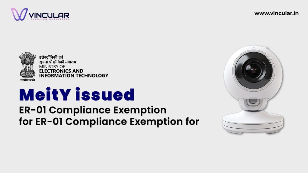 Miety issued ER-01 Compliance Exemption for Analog CCTV Cameras